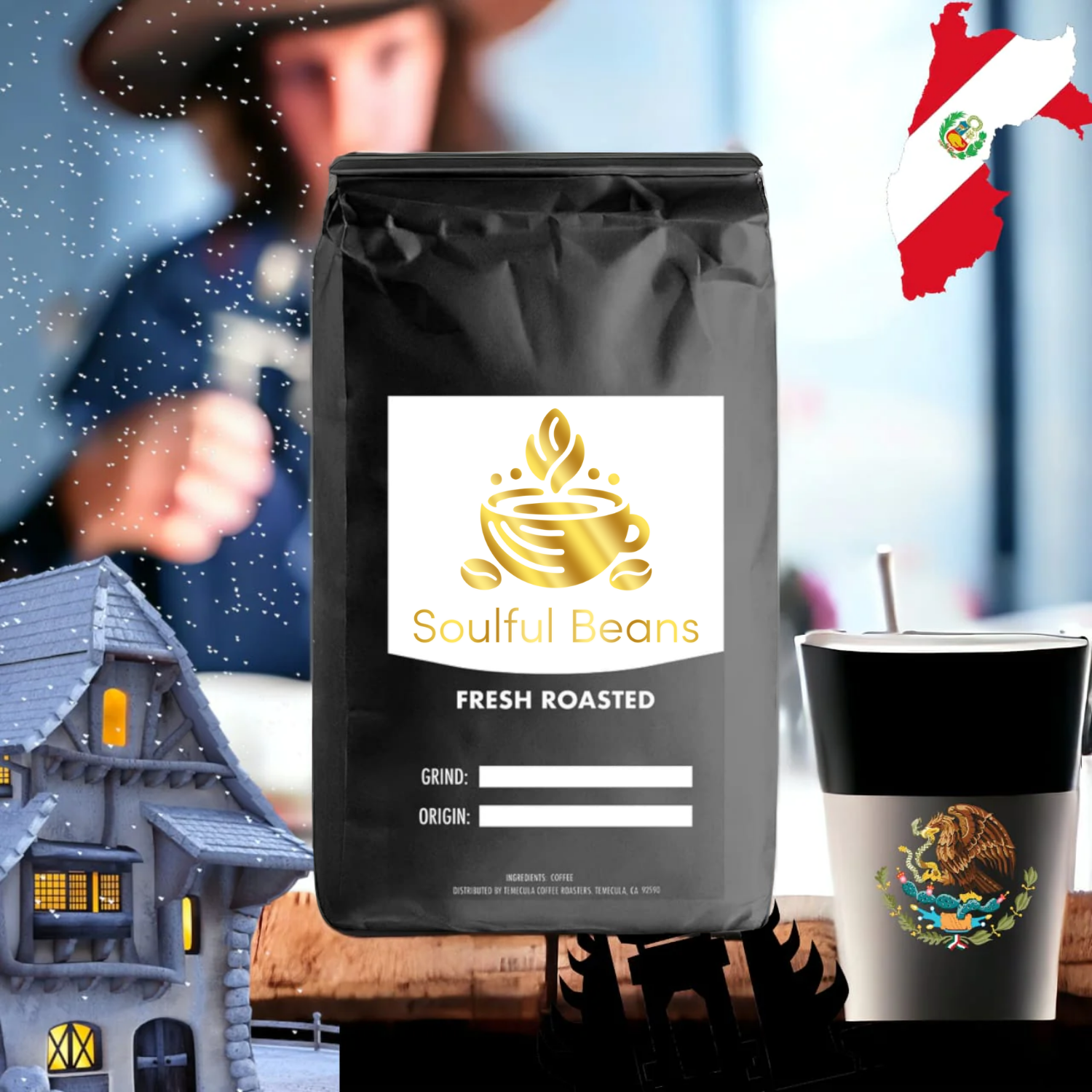 Best Sellers Sample Pack: 6Bean, Cowboy, Breakfast, Peru, Mexico, Bali